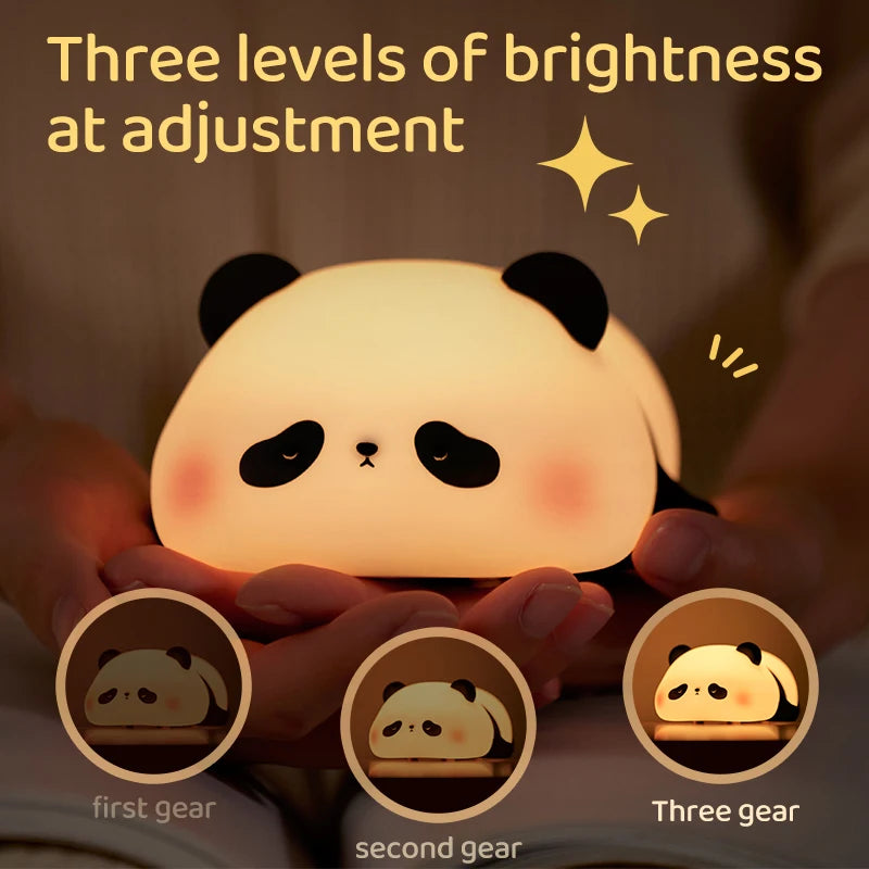 Bouncy Panda Glow Light