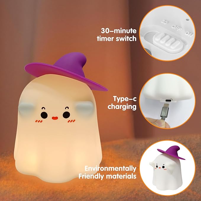 Friendly Ghost Glow Light